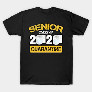 Senior Class Of 2020 Quarantine Toilet Paper Graduation Sunset Vintage Tee T-Shirt